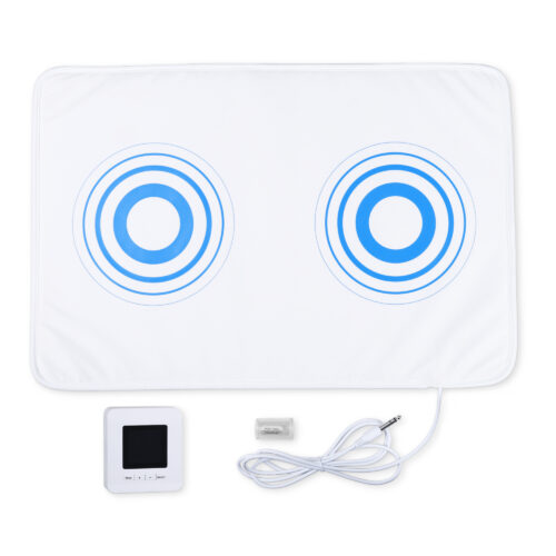UTK Pulsed EMF Grounding Mat, PEMF Therapy for Natural Healing - 24X16 Inch, 0.5-72Hz,White